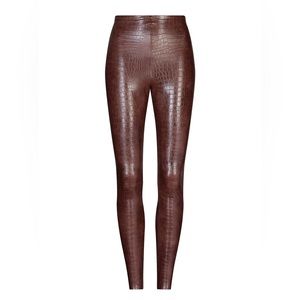 Commando Faux Leather Croc Leggings